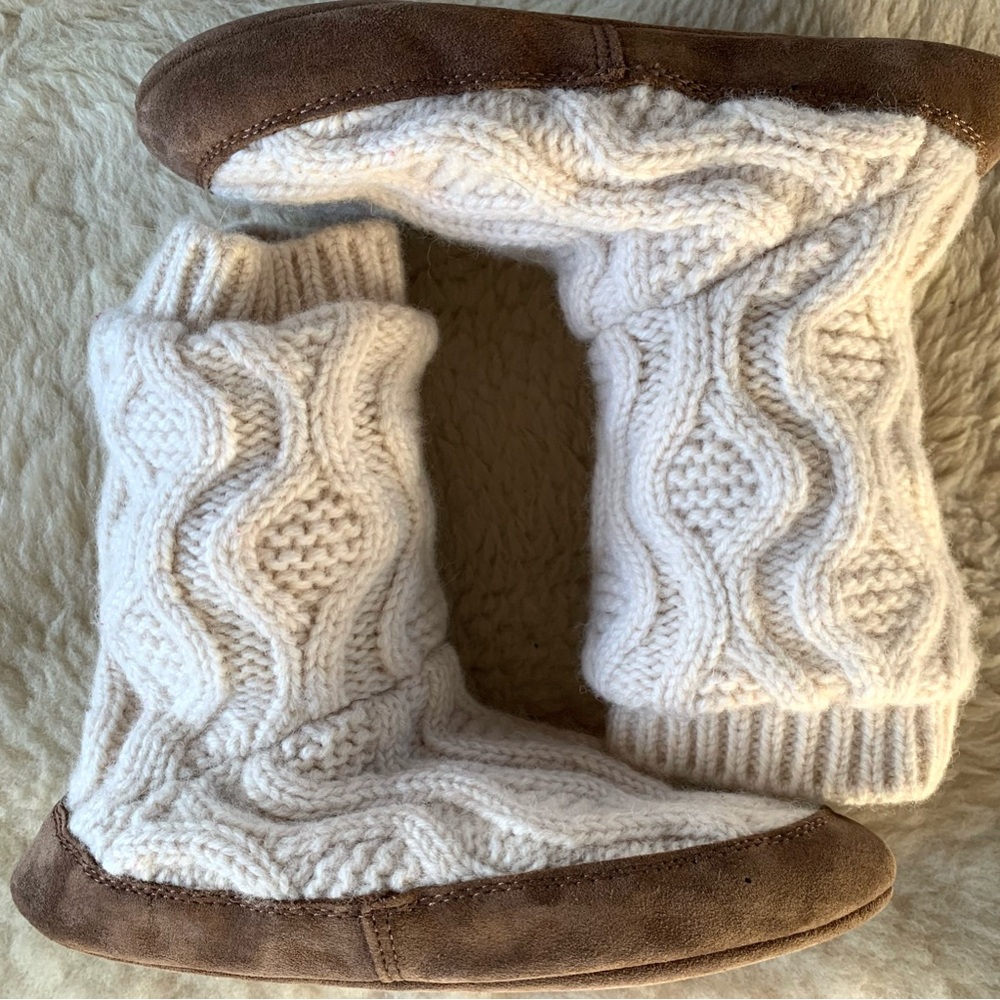 L.L. Bean Cozy Wool Slipper Socks